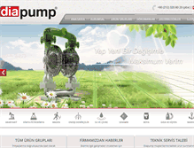 Tablet Screenshot of diapump.com